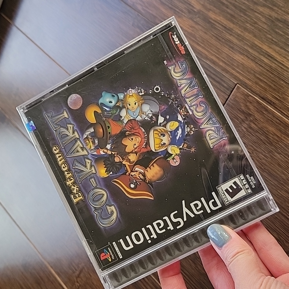NEW!! PS1 Extreme Go-Kart Racing game